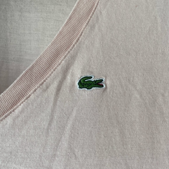Rose pink Lacoste Large Long Sleeve great condition - Picture 3 of 5